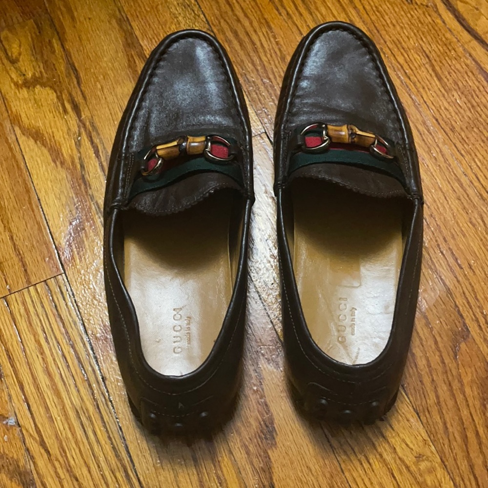 Gucci driving shoes used in good condition